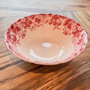 Johnson Brothers, 1970’s Strawberry Fair Collection, 8” Round Serving Bowl